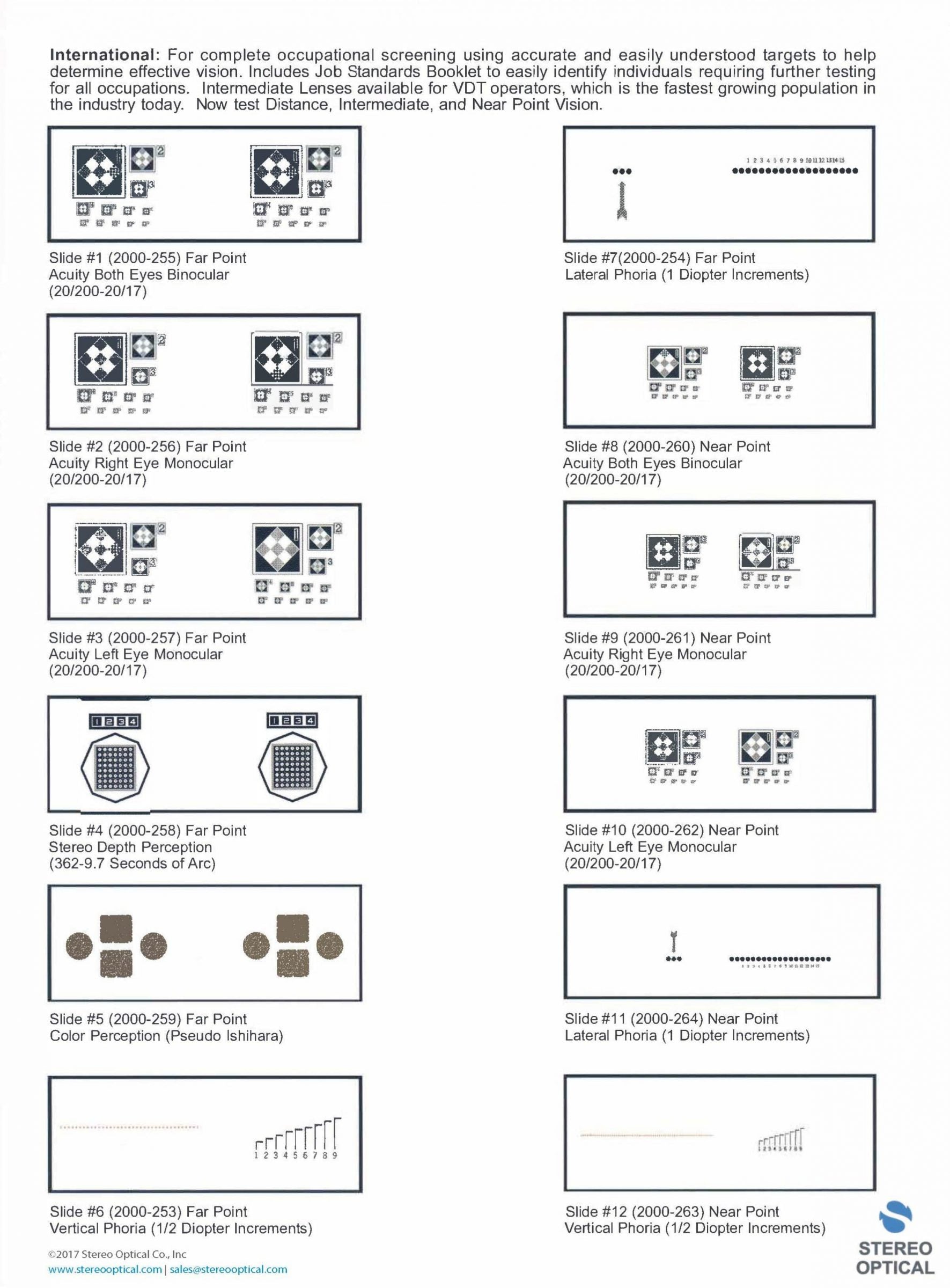 PV News - April 2010 - RADNER Reading Cards - Now available at Precision Vision - Precision Vision