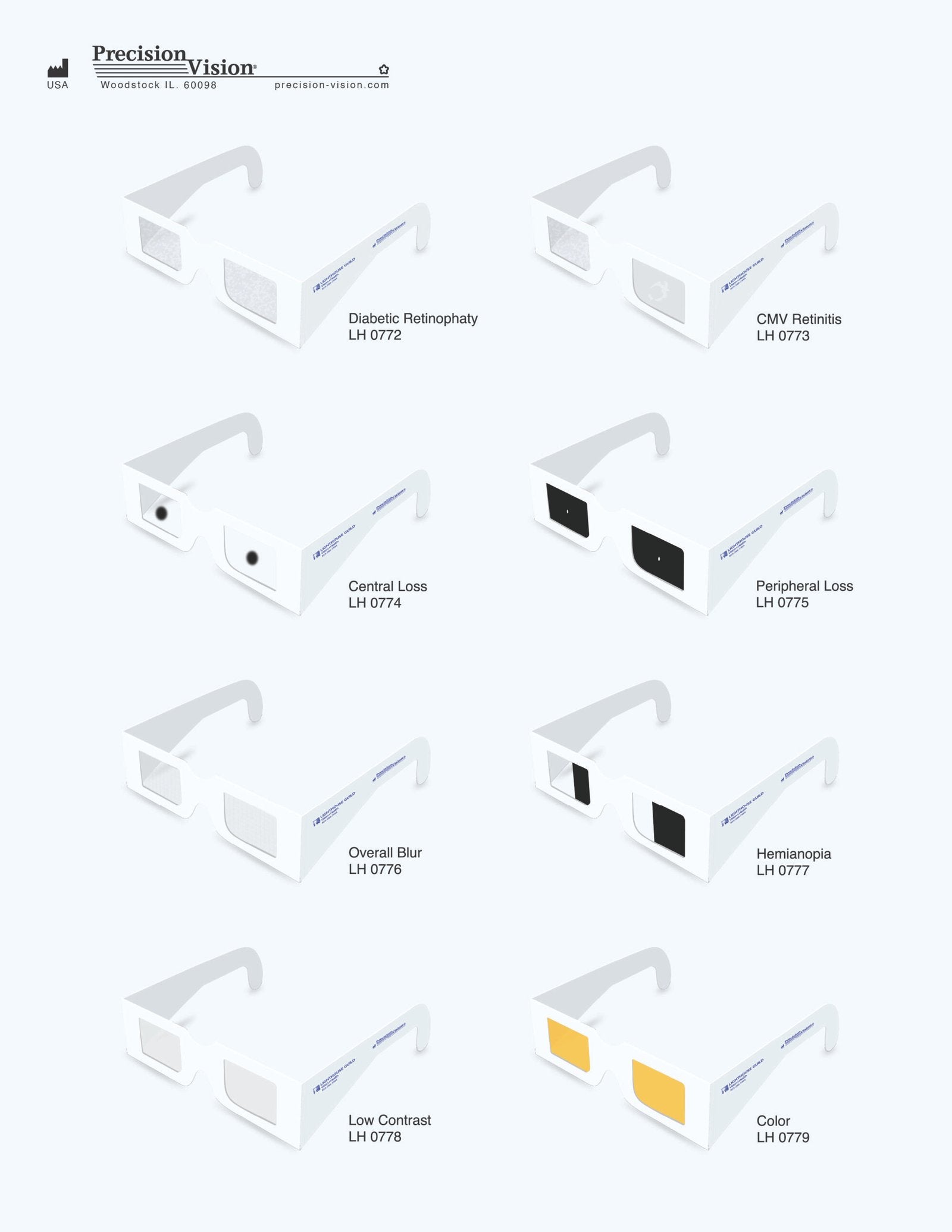 Lighthouse Simulator Glasses Kit