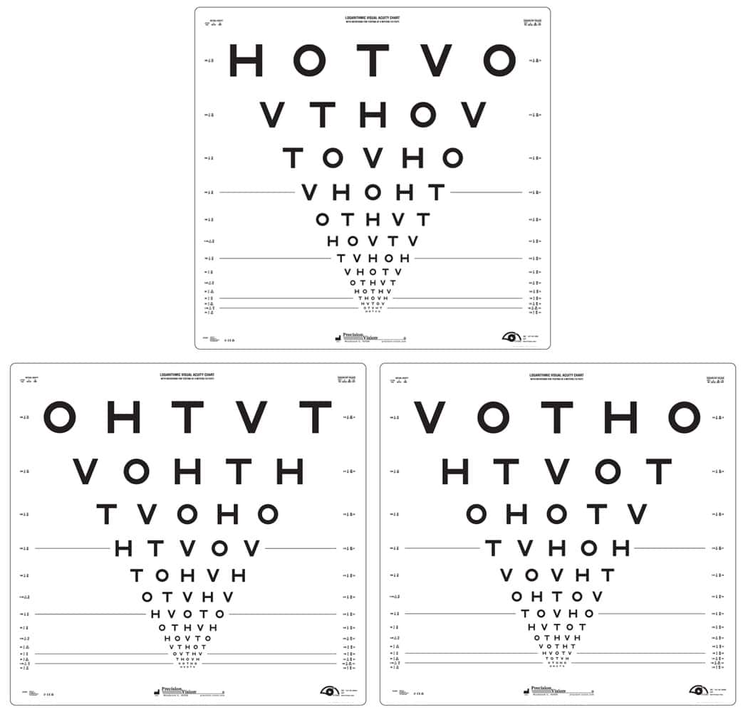 ETDRS® Chart Set (3 Charts)