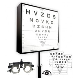 Precision Vision and ETDRS – ETDRS Charts, Illuminator cabinet – Precision Vision