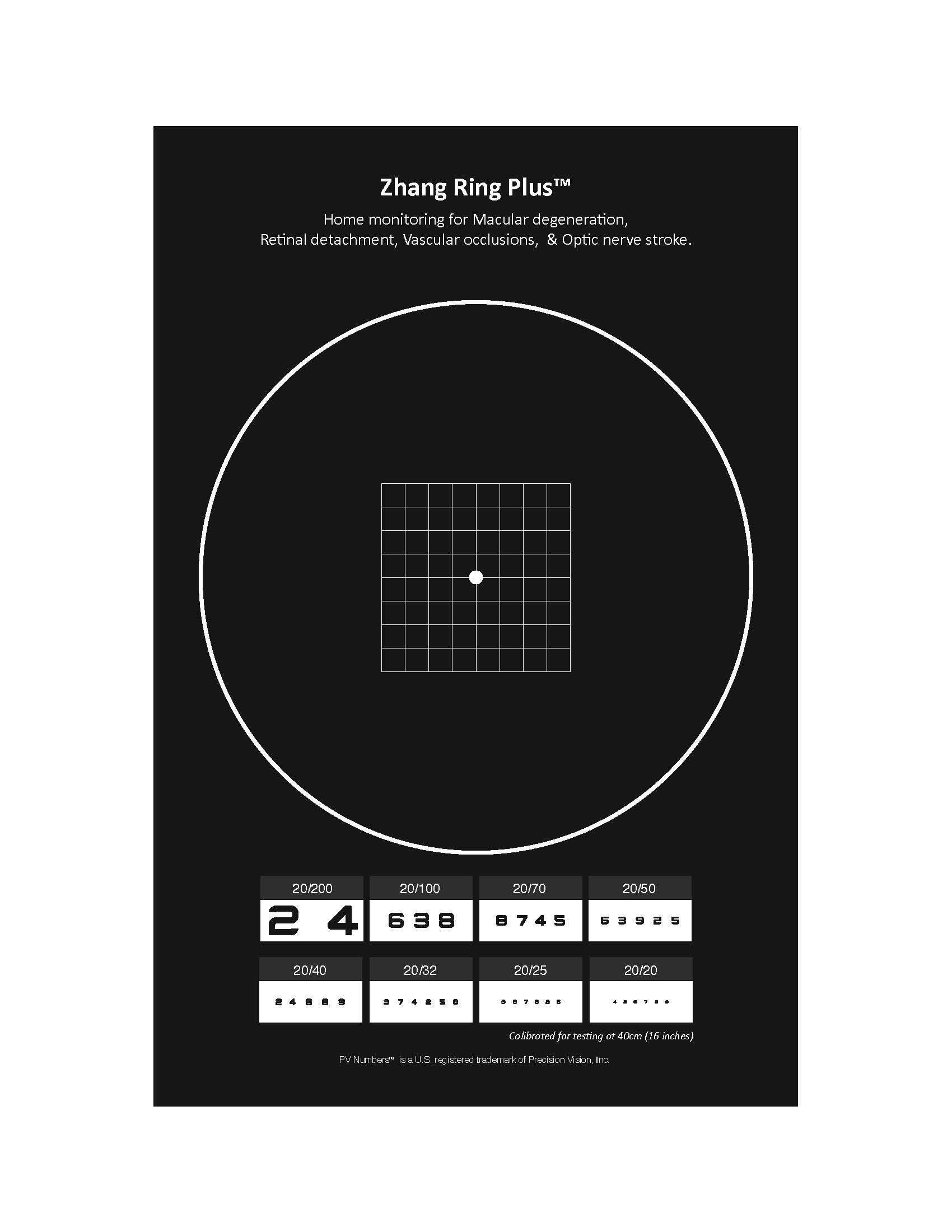 Zhang Ring Test™ Validation Across Retinal Pathologies