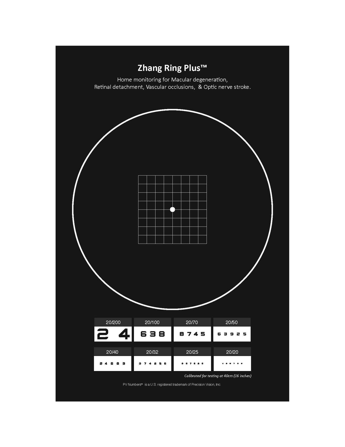 Zhang Ring Test™ Validation Across Retinal Pathologies