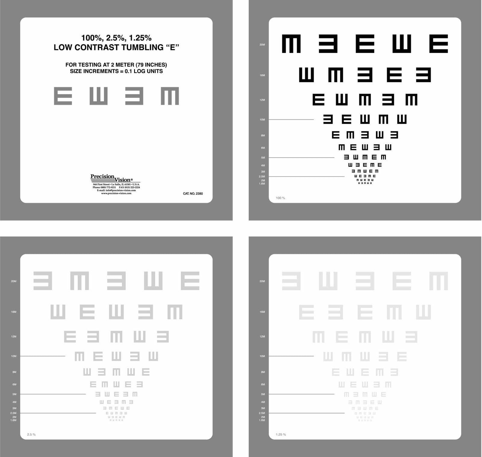 Tumbling "E" Flip Book