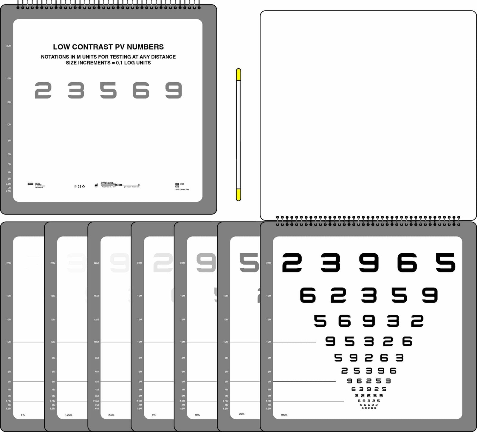 Low Contrast Visual Acuity Book