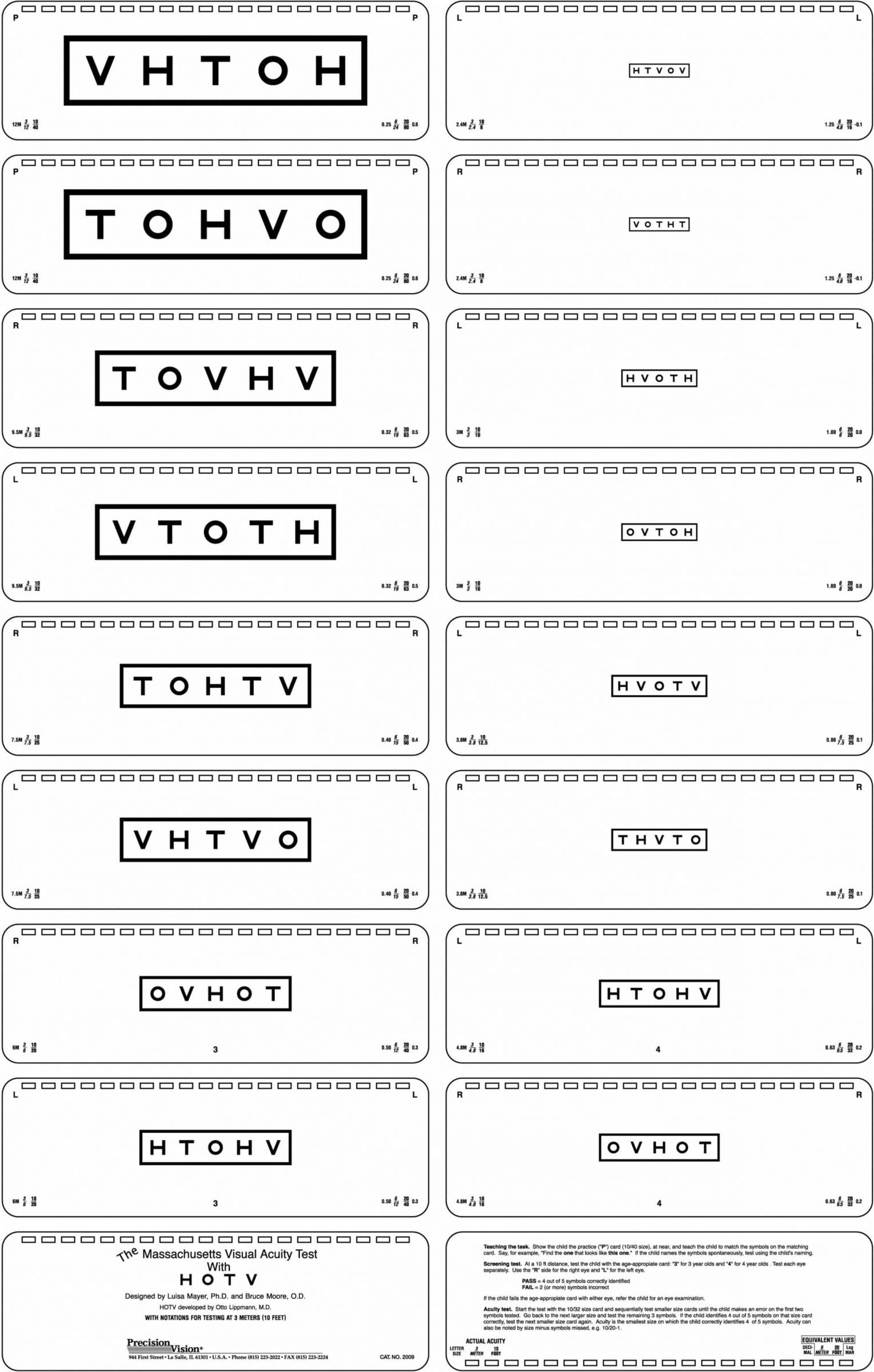 HOTV MassVAT Vision Screening