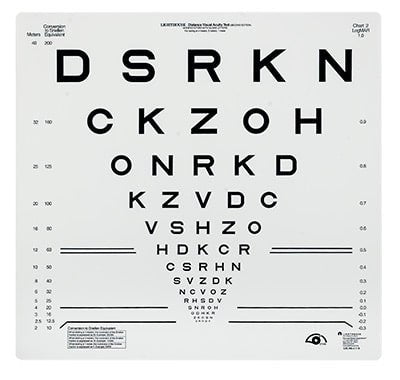 Lighthouse ETDRS® Chart 2 LH 9143 (2112)