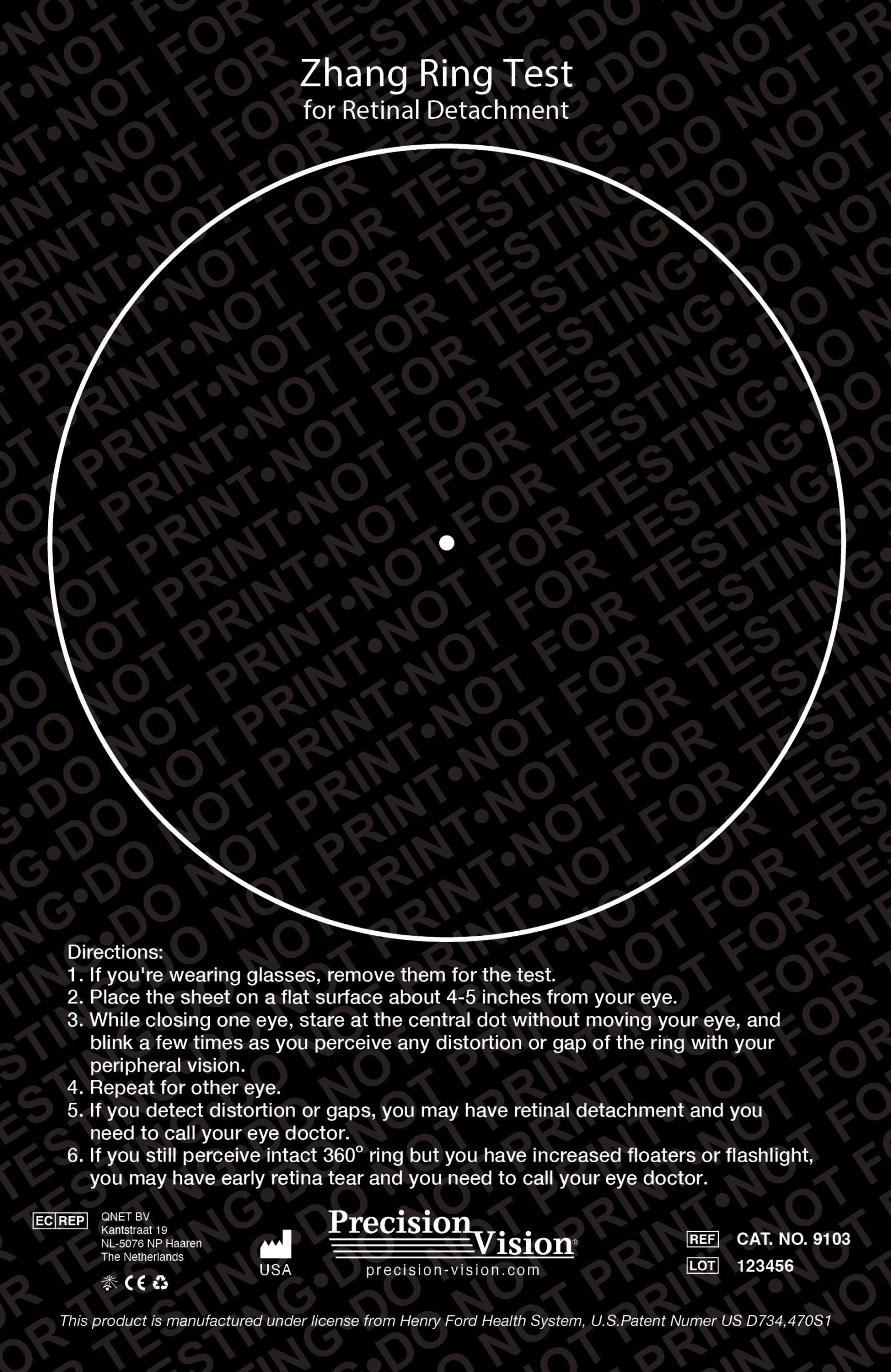 Zhang Ring Test™
