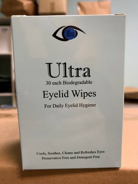 Eye Doctor Lid Wipes  30/Box