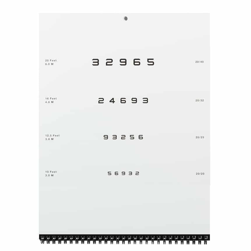 Low Vision Visual Acuity Book